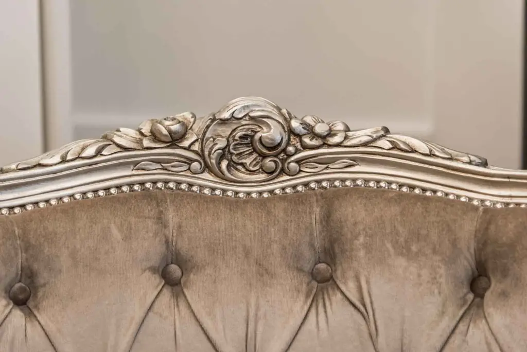 Detalj i Boutique Romantik hotellrum på Varbergs Stadshotell