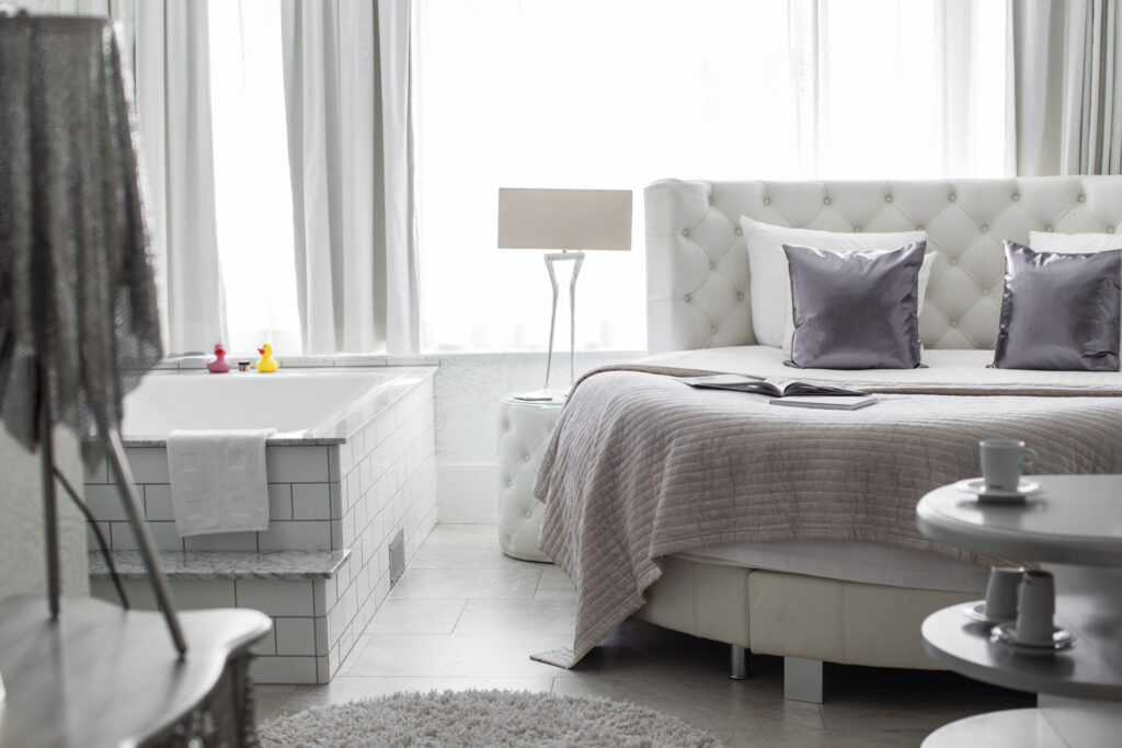 Boutique Romantik hotel room at Varbergs Stadshotell