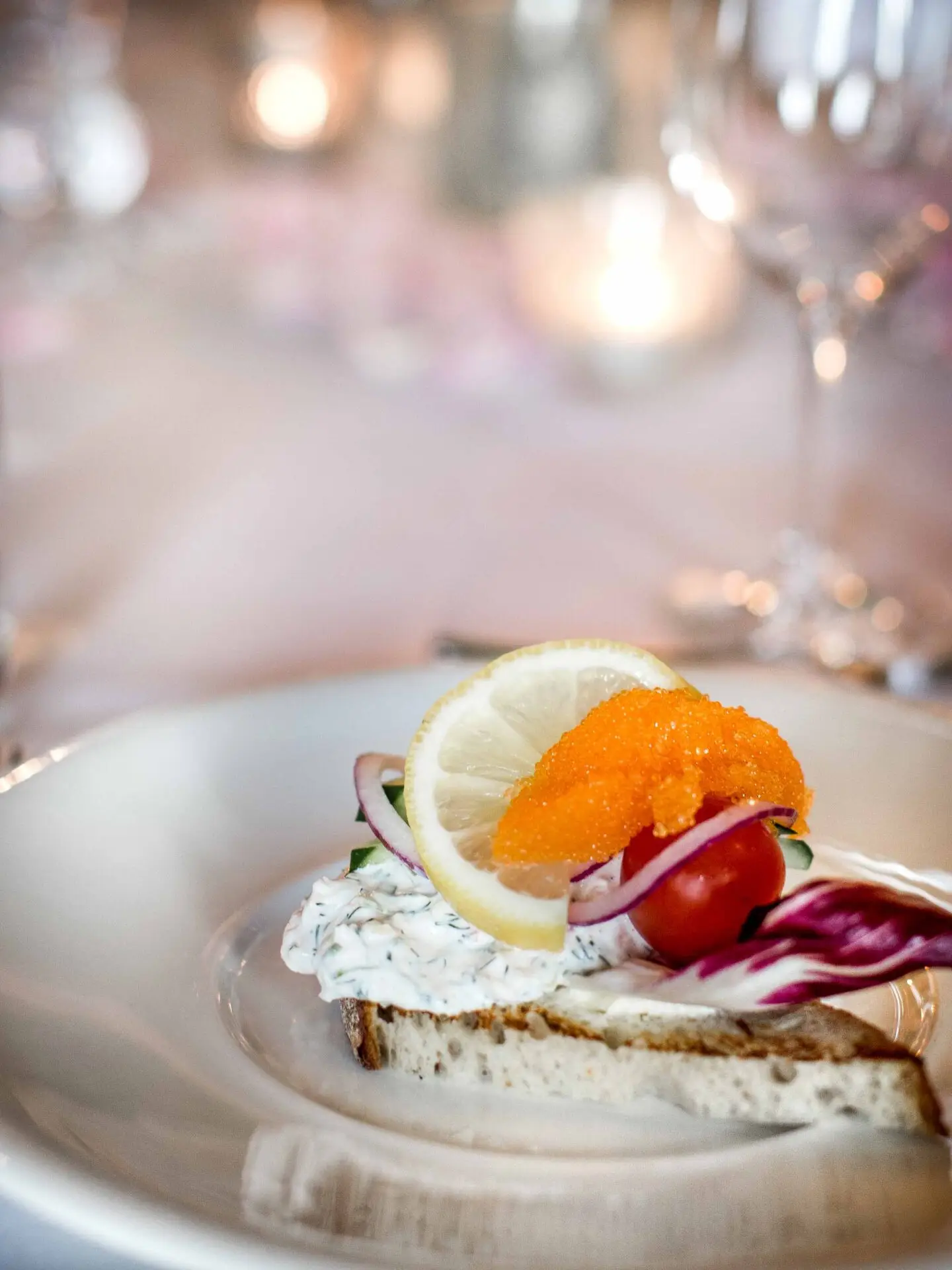 förrätt på bröllop