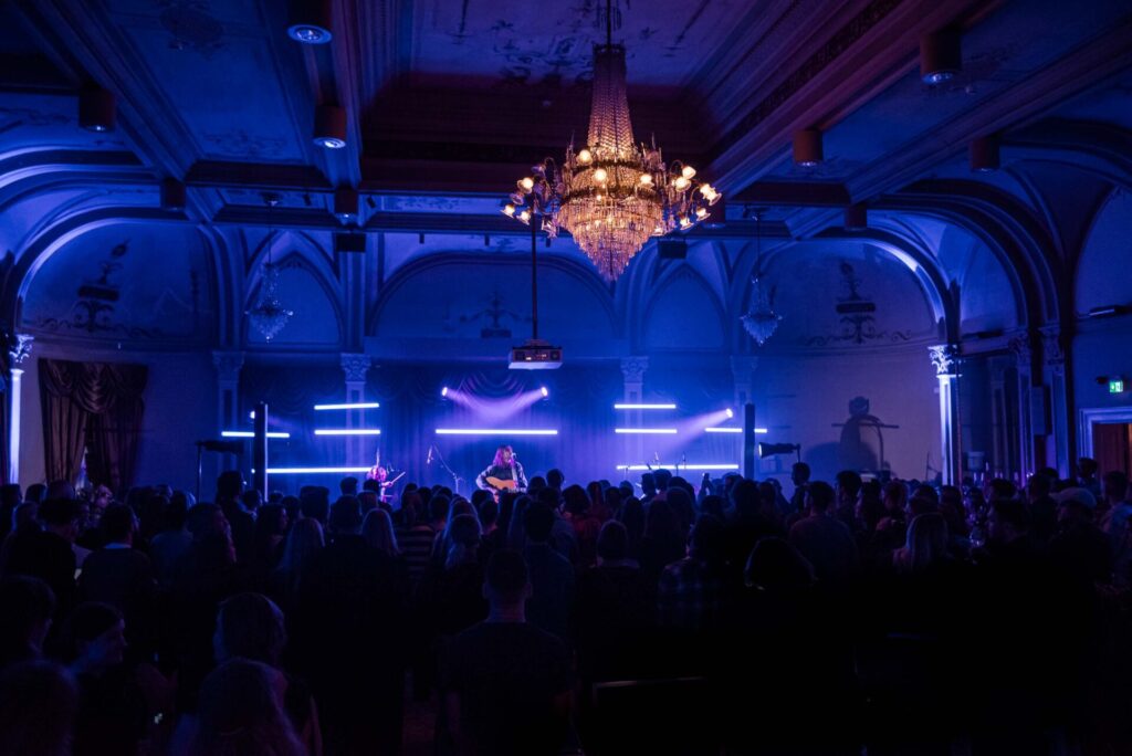 Konsert i spegelsalen på Varbergs Stadshotell
