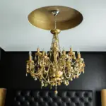 Ljuskrona i Boutique svit på Varbergs Stadshotell