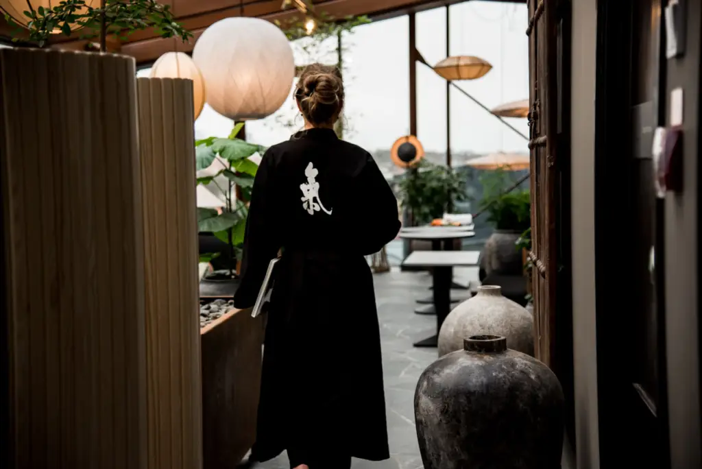 Avslappning i orangeriet på Asia Spa