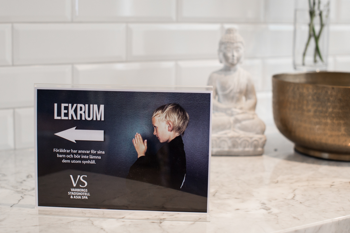 Lekrum för barnen sommartd på Varbergs Stadshotell & Asia Spa