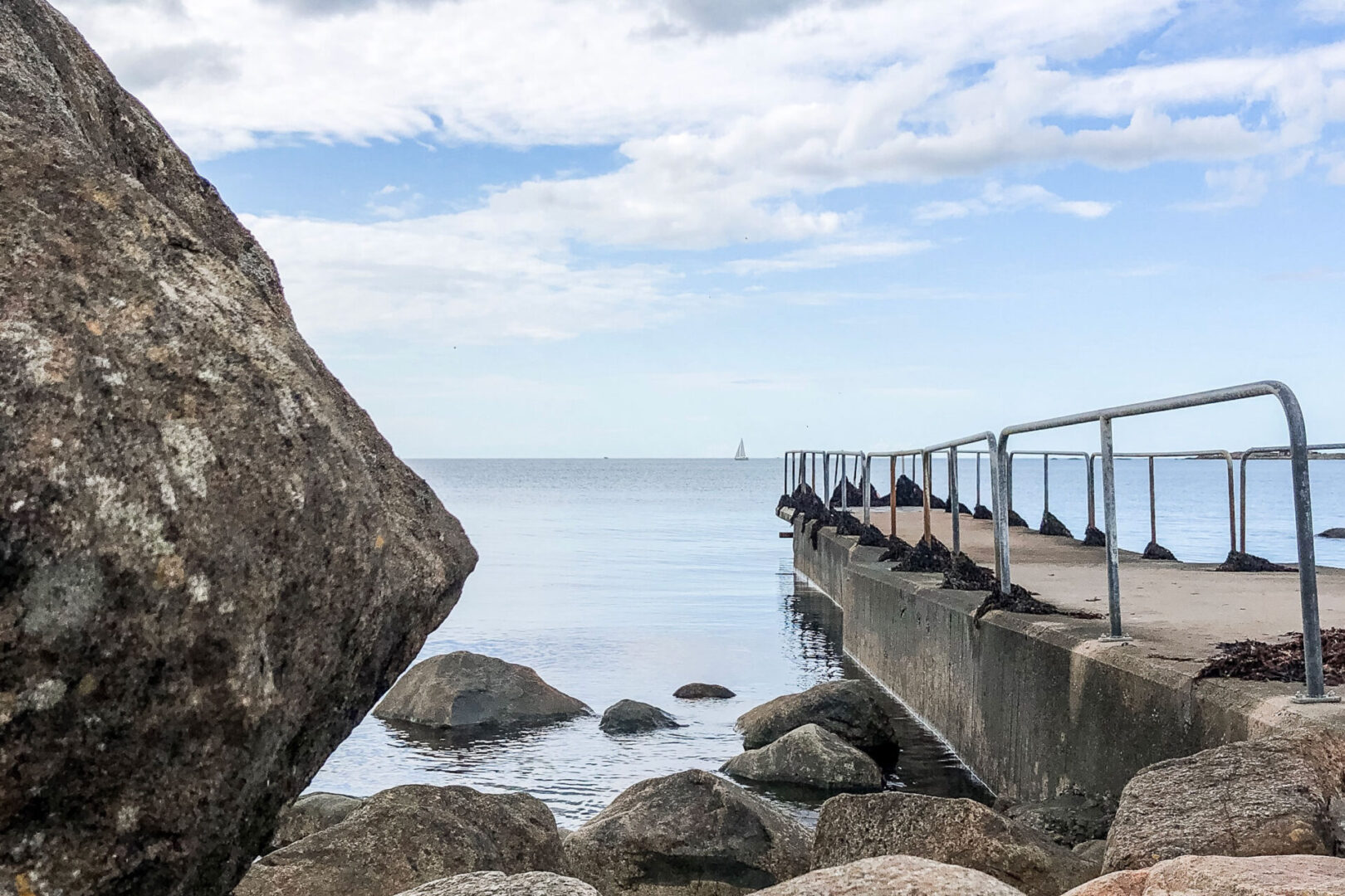 Damernas nakenbad i Varberg