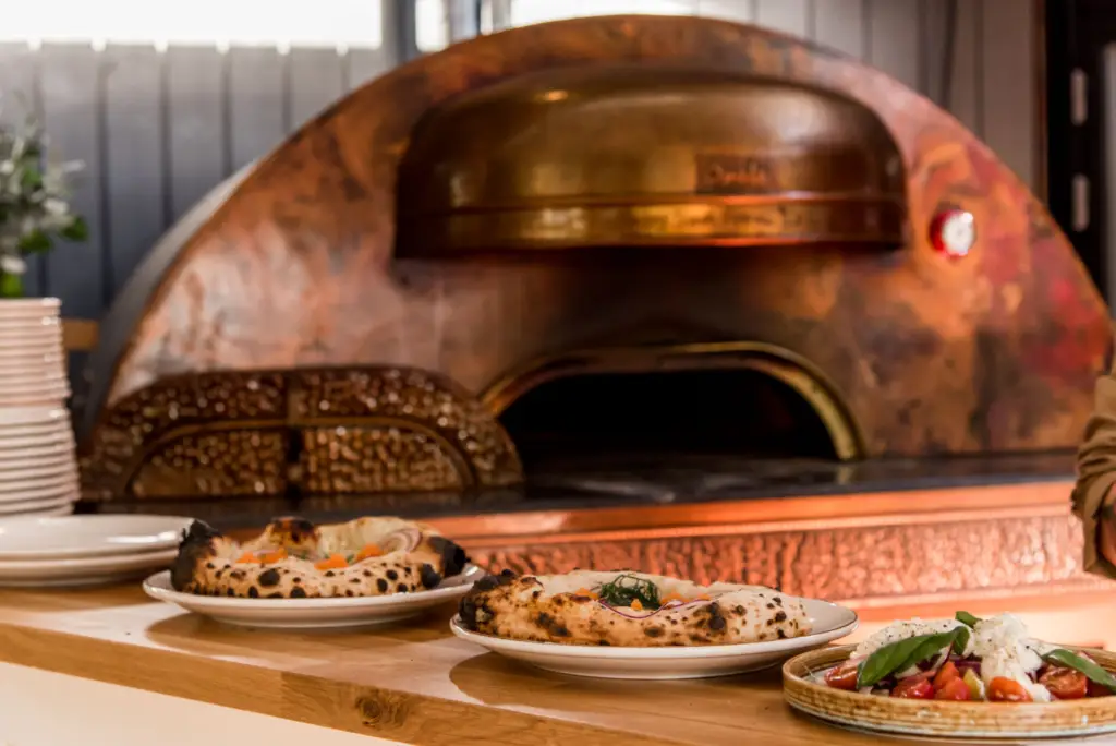 Pizzabakning på La Casa Di Pietra