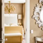 Boutique svit i vitt och guld