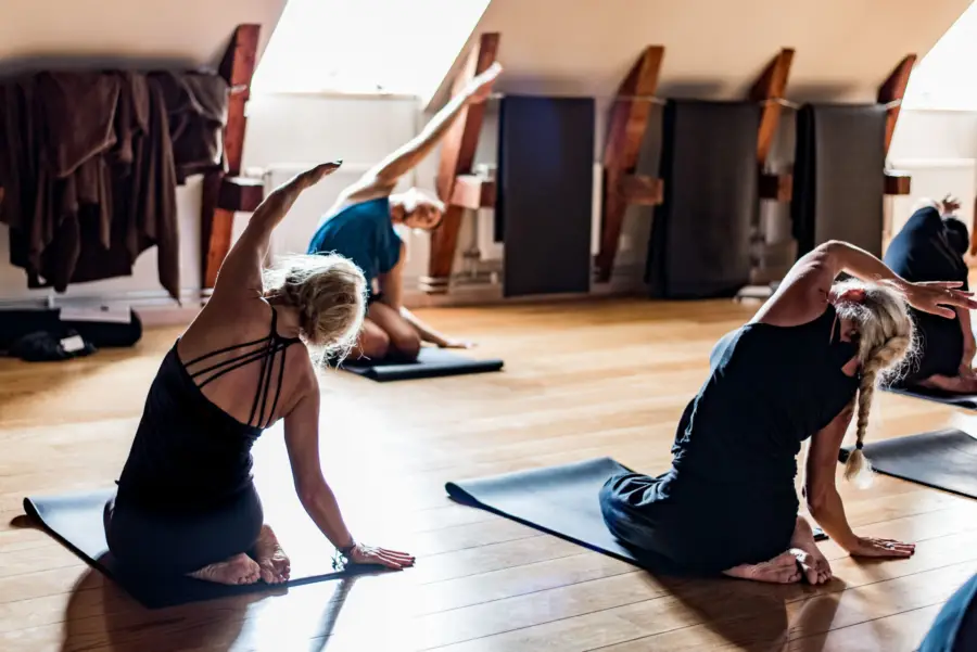 Yogaklass på Asia Spa i Varberg