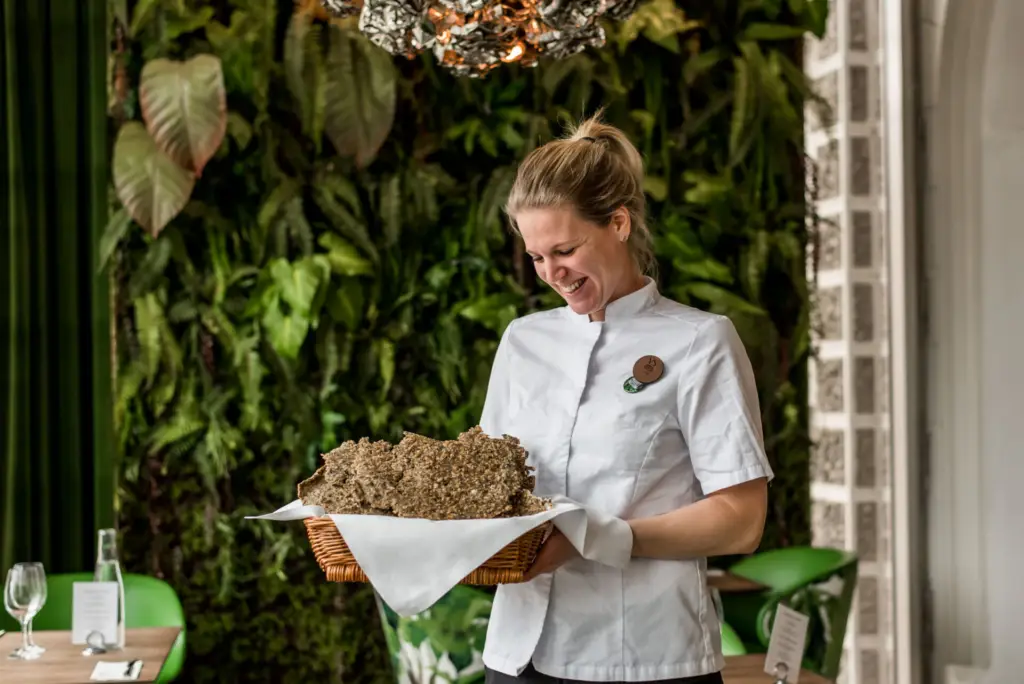 Linda breakfast hostess