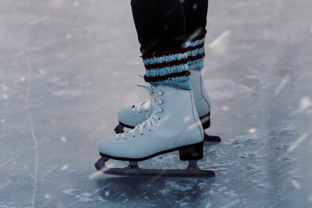 Åk skridskor i Varberg under sportlovet