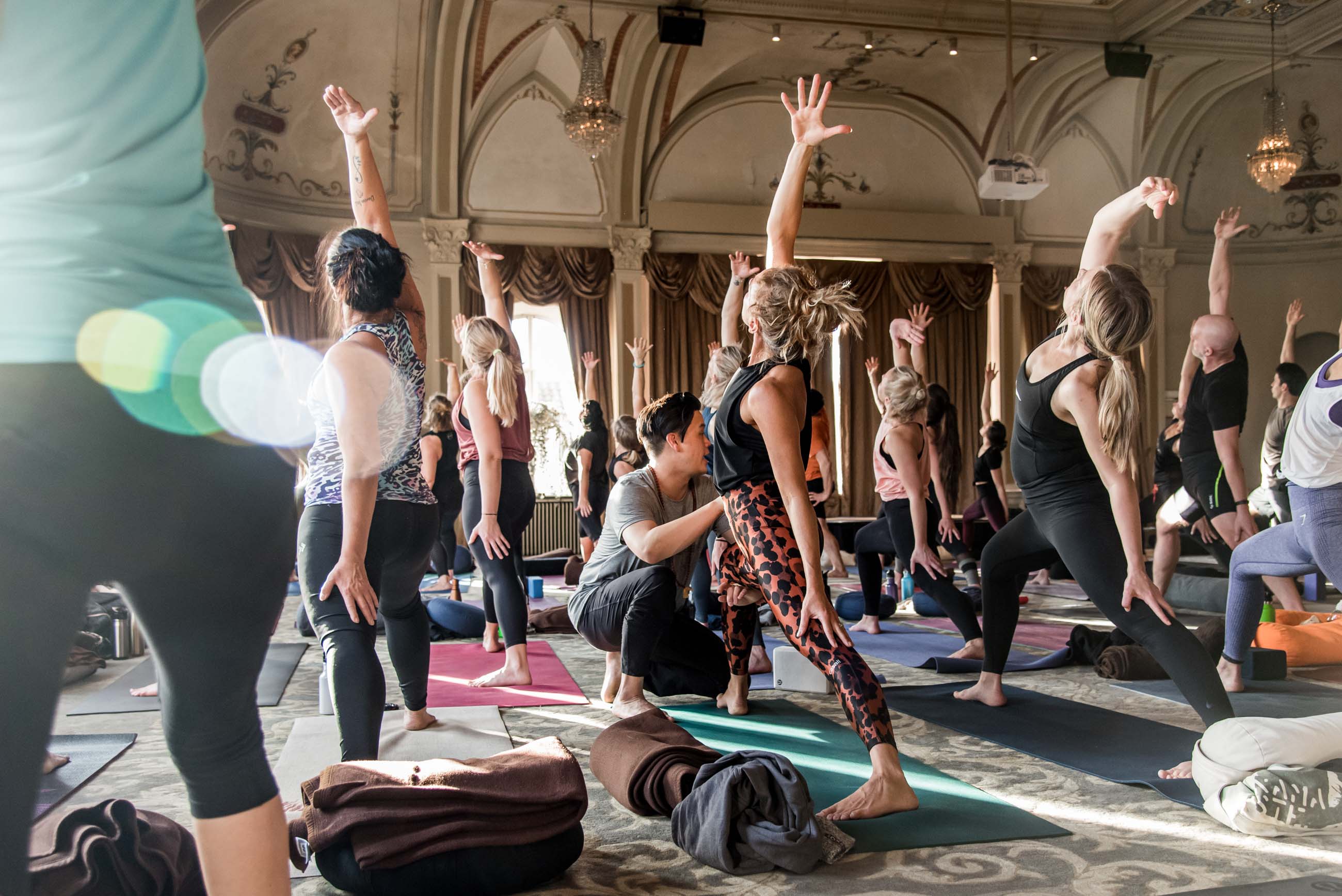 Michael J Wong undervisar på vårt eget Varberg Winter Retreat