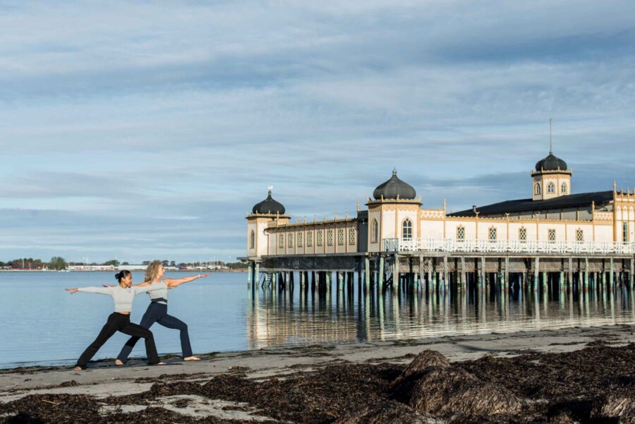 yoga vid kallbadhuset i varberg