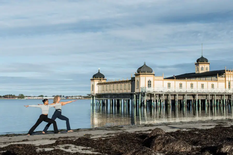 yoga vid kallbadhuset i varberg