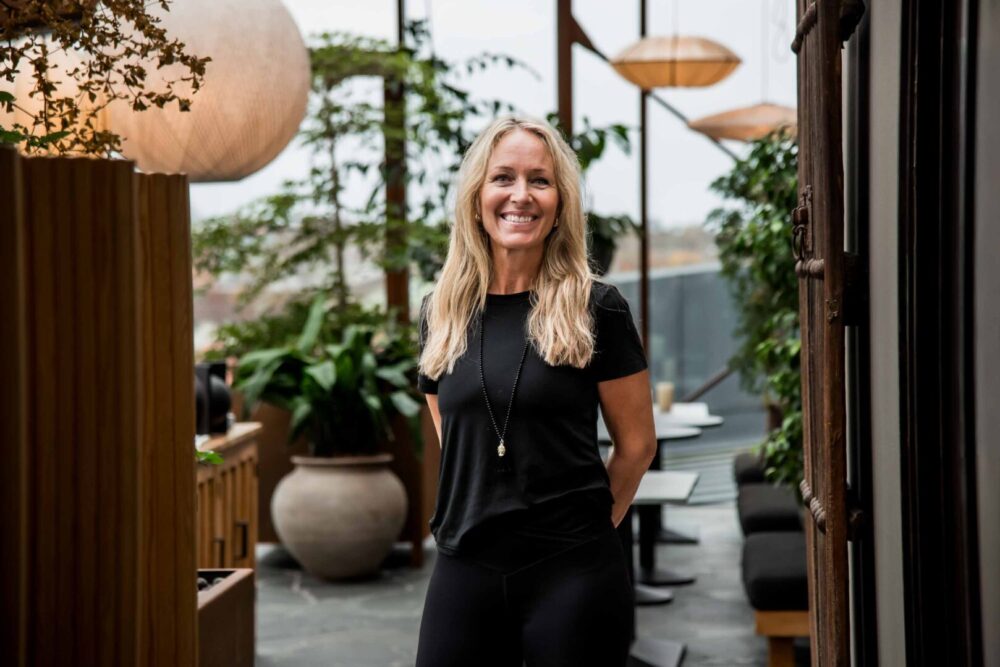 Nina instruktör på asia Spa