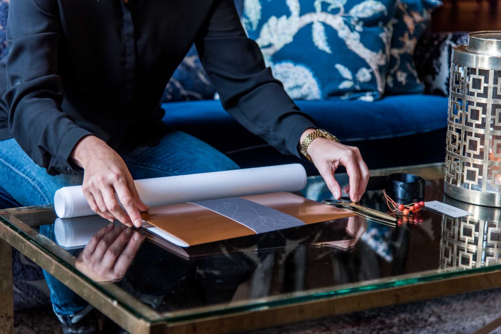 Paketinslagning med origami