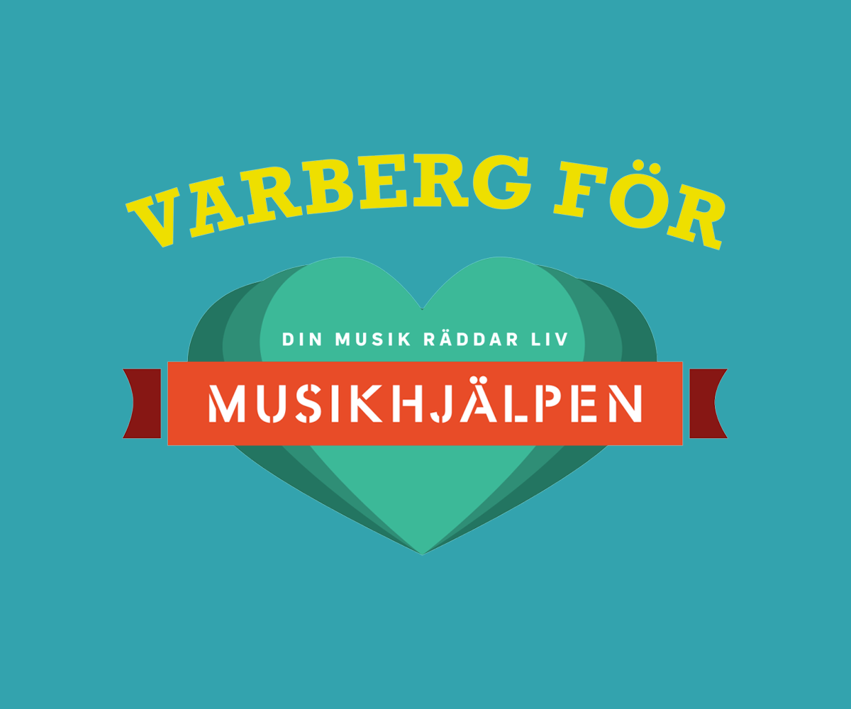 Varberg för musikhjälpen logga