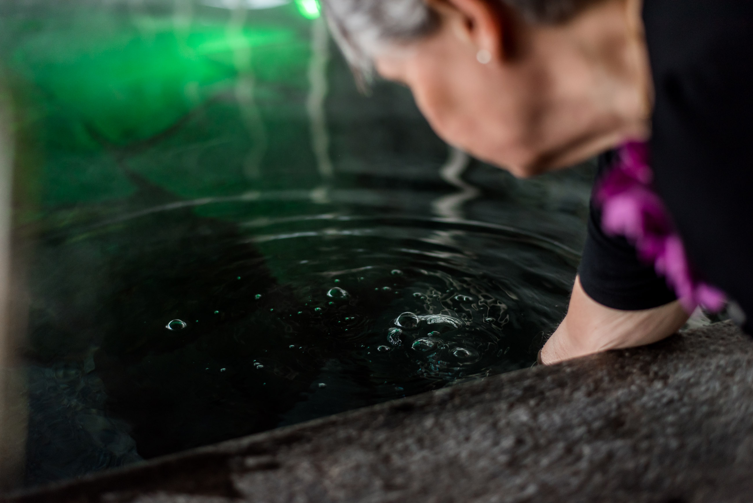 vattenprov på asia spa