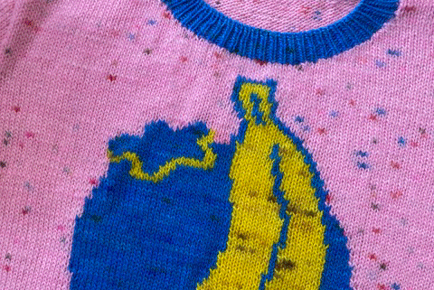 intarsia stickning med Klarybarry